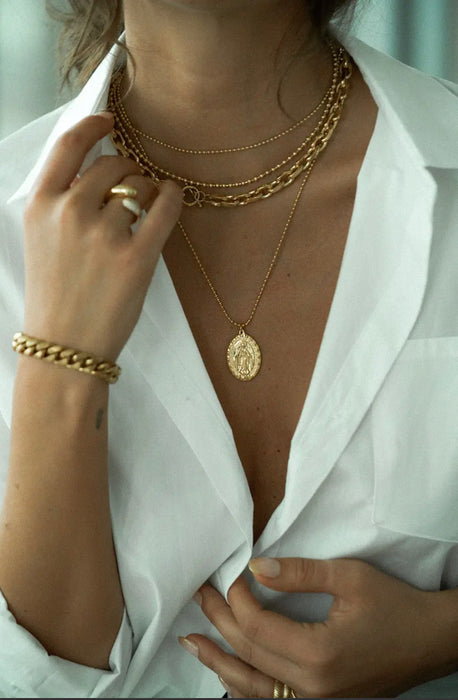 Mary Coin Necklace