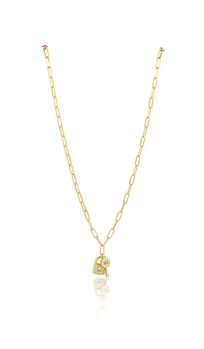 Amor Lock Necklace