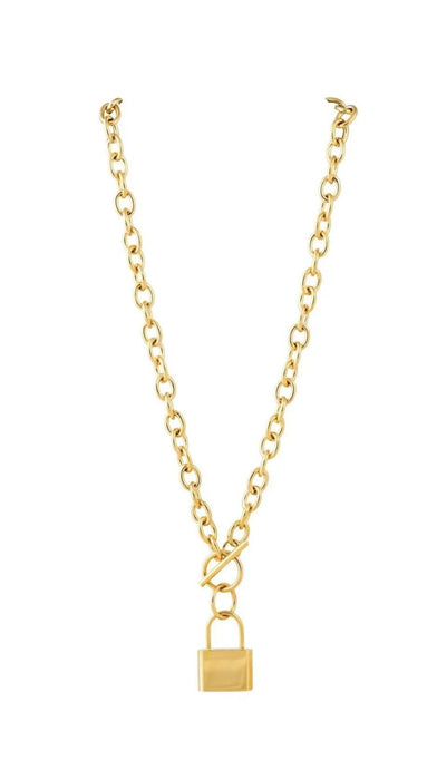 Stassi Lock Necklace